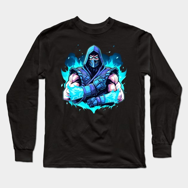 sub zero Long Sleeve T-Shirt by sample the dragon